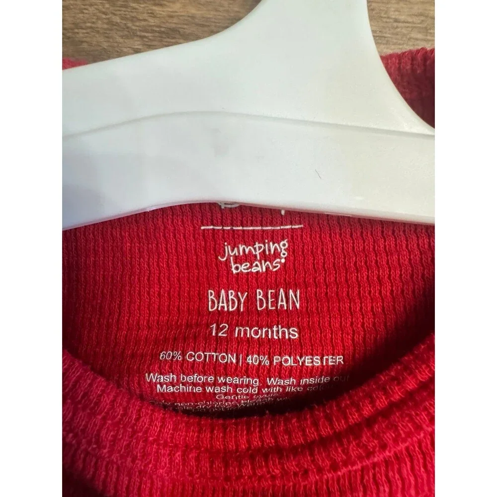 Disney Red Christmas One Piece onesie 12month